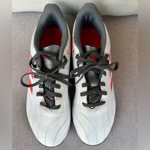 Mens Adidas Copa Sense.4 Indoor Soccer Shoes Size 7 FY6182 White/Grey